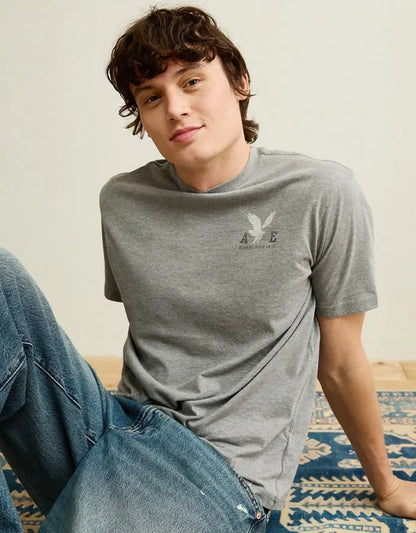 AE Standard Fit Lightweight Logo Graphic T-Shirt