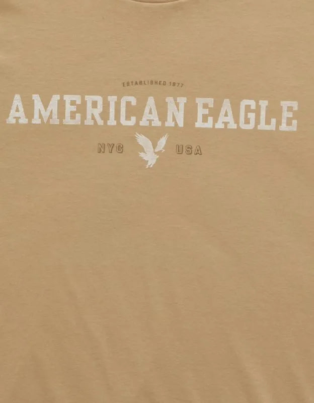 AE Standard Fit Lightweight Logo Graphic T-Shirt