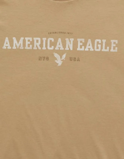 AE Standard Fit Lightweight Logo Graphic T-Shirt