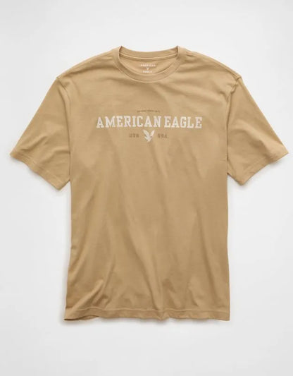 AE Standard Fit Lightweight Logo Graphic T-Shirt