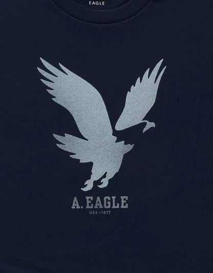 AE Standard Fit Lightweight Logo Graphic T-Shirt