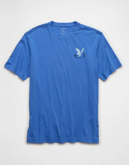 AE Standard Fit Lightweight Logo Graphic T-Shirt