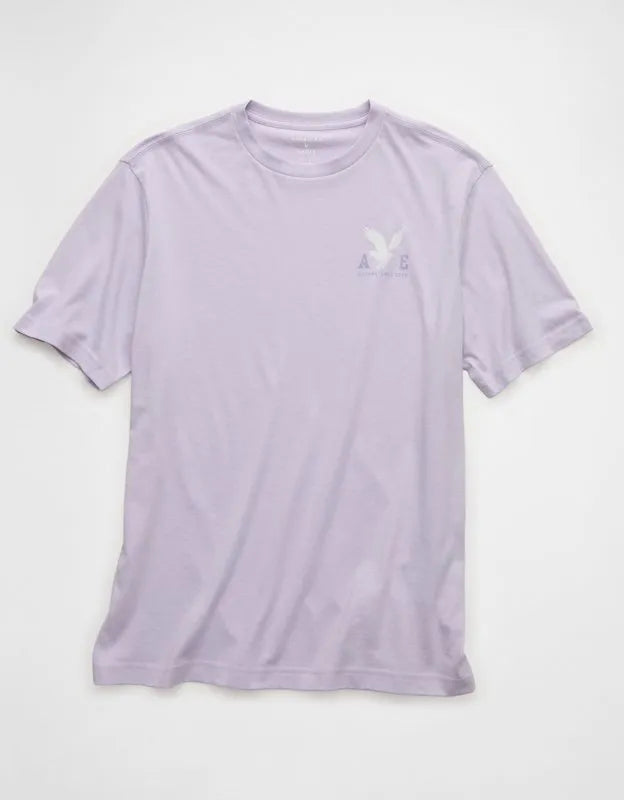 AE Standard Fit Lightweight Logo Graphic T-Shirt