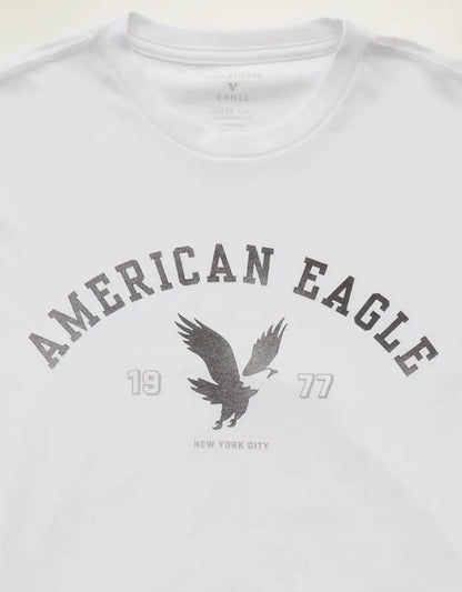 AE Standard Fit Lightweight Logo Graphic T-Shirt