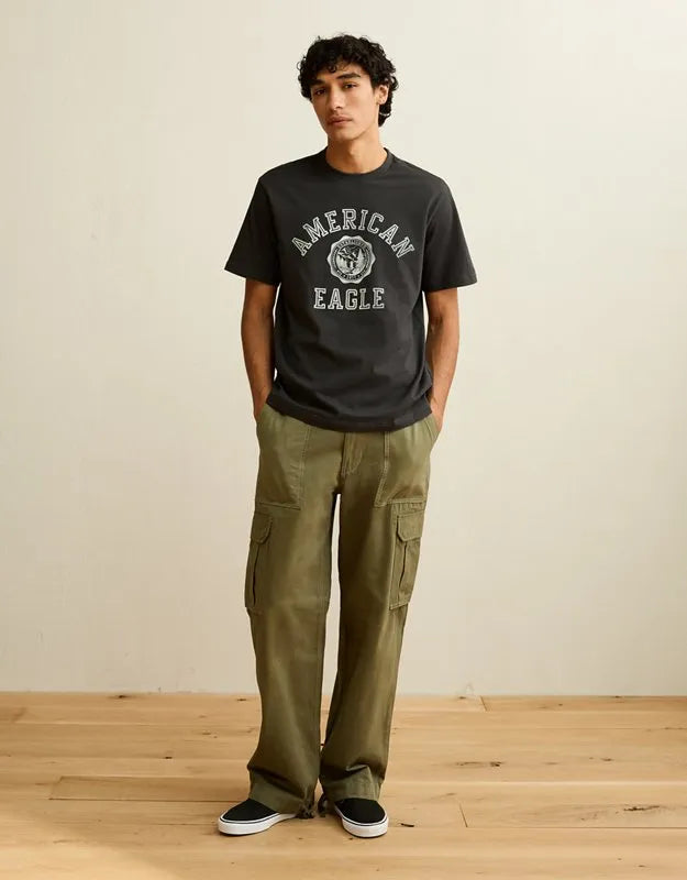 AE Standard Fit Graphic Logo T-Shirt