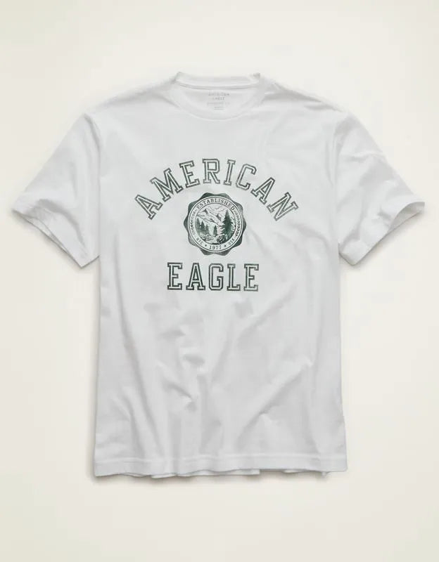 AE Standard Fit Graphic Logo T-Shirt