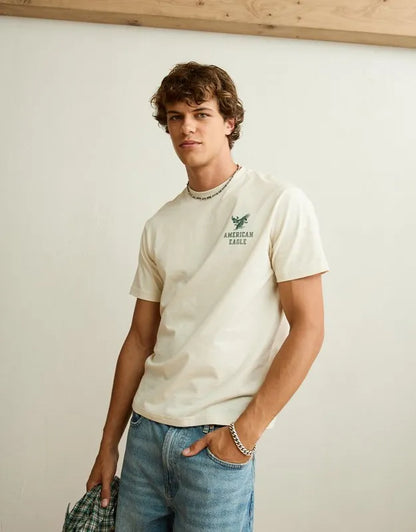 AE Standard Fit Graphic Logo T-Shirt