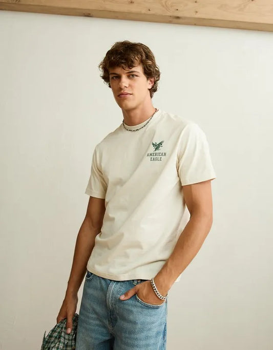 AE Standard Fit Graphic Logo T-Shirt