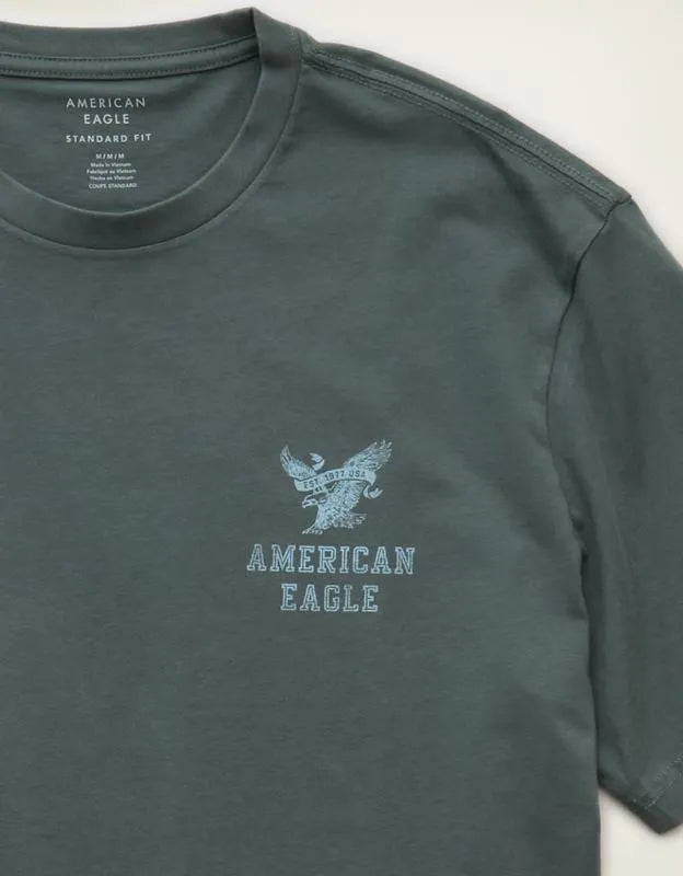 AE Standard Fit Graphic Logo T-Shirt