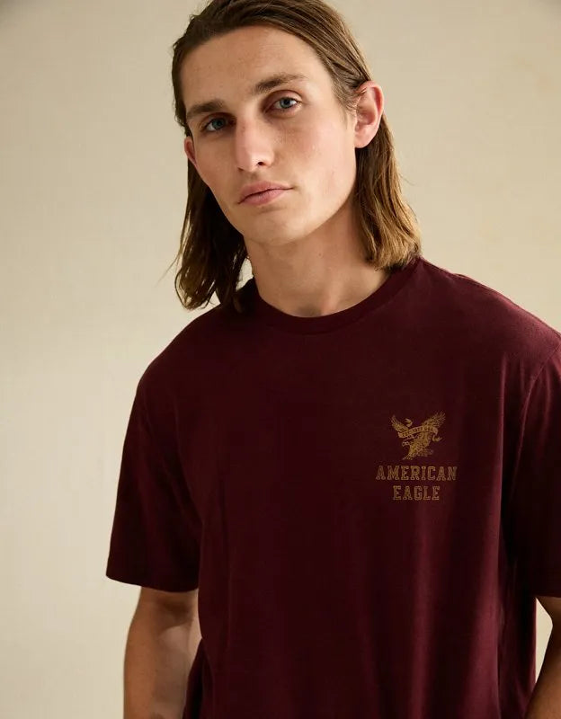 AE Standard Fit Graphic Logo T-Shirt