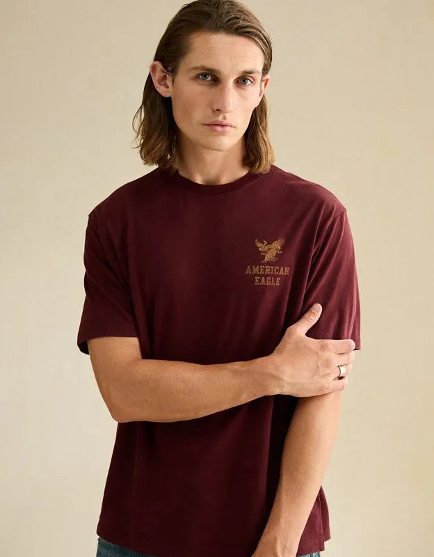 AE Standard Fit Graphic Logo T-Shirt