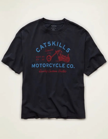 AE Boxy Fit Destination Graphic T-Shirt