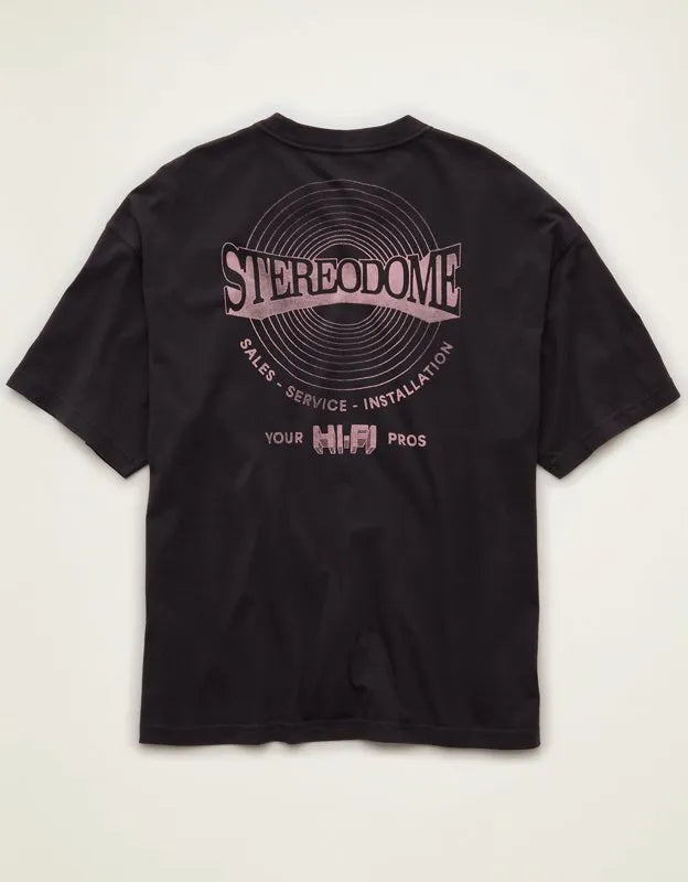 AE Boxy Fit Destination Graphic T-Shirt