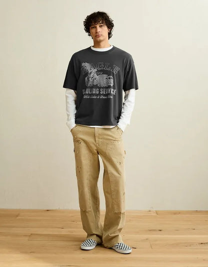 AE Boxy Fit Destination Graphic T-Shirt