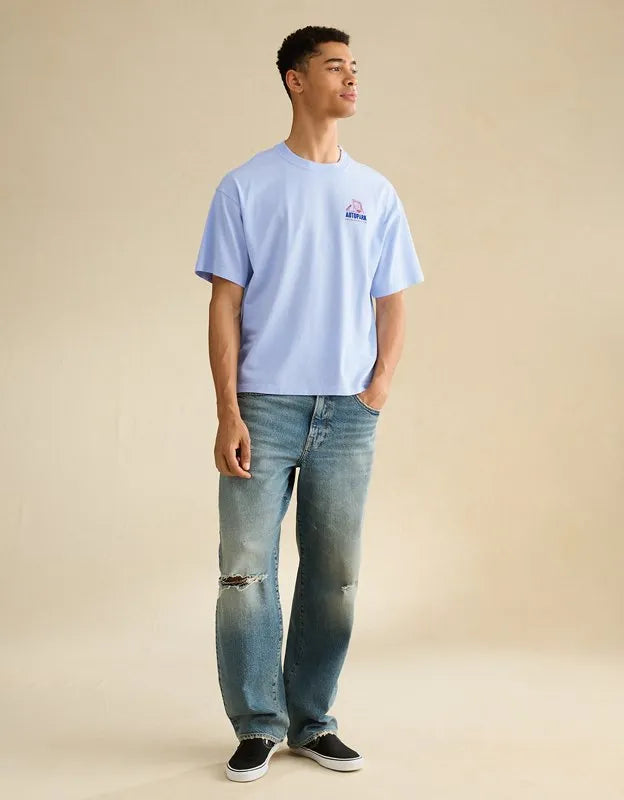 AE Boxy Fit Destination Graphic T-Shirt