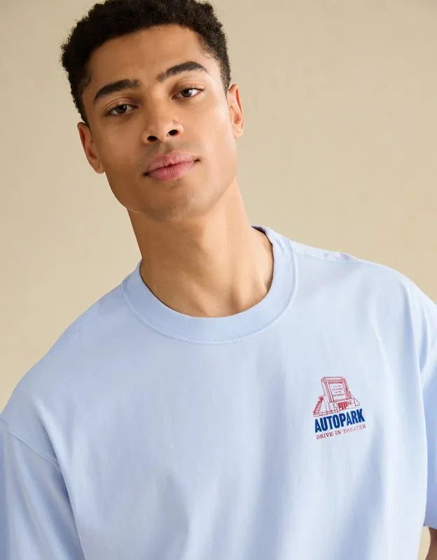 AE Boxy Fit Destination Graphic T-Shirt