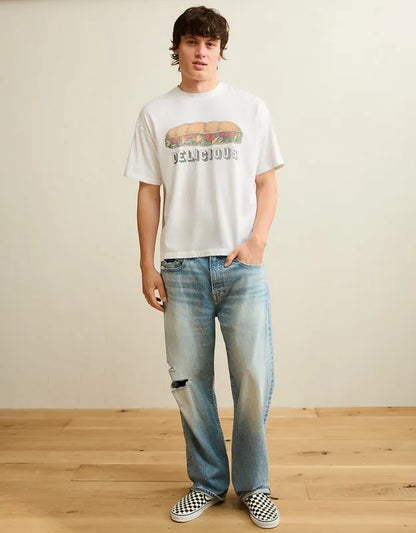 AE Boxy Fit Destination Graphic T-Shirt