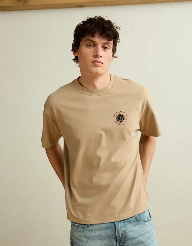 AE Boxy Fit Destination Graphic T-Shirt