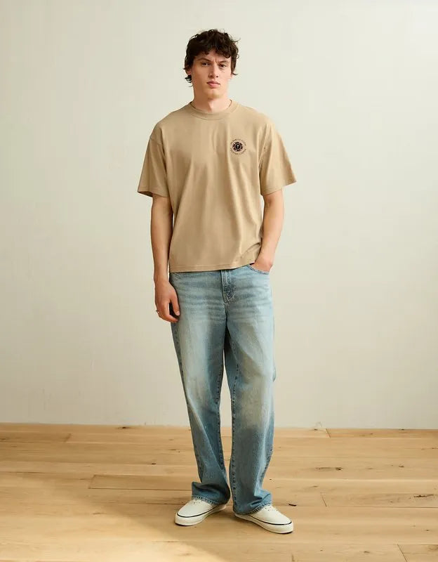 AE Boxy Fit Destination Graphic T-Shirt