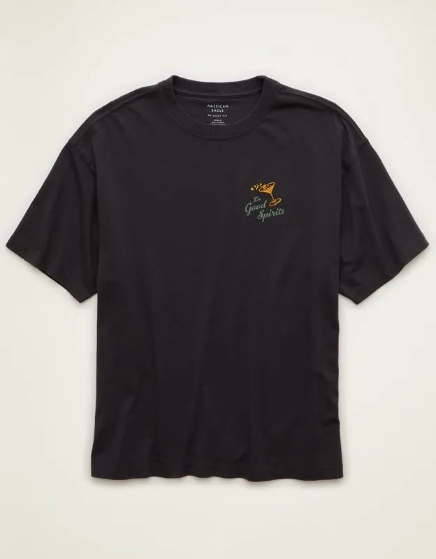 AE Boxy Fit Destination Graphic T-Shirt