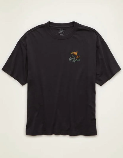 AE Boxy Fit Destination Graphic T-Shirt