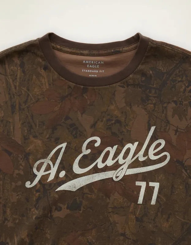AE Standard Fit Graphic Logo T-Shirt