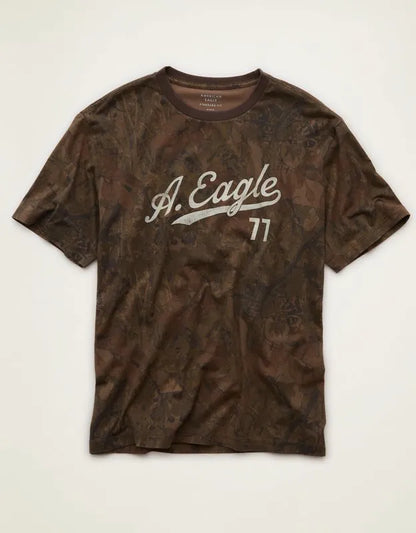 AE Standard Fit Graphic Logo T-Shirt