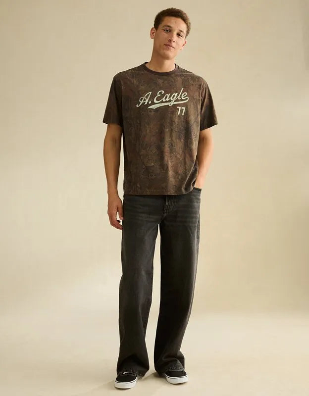 AE Standard Fit Graphic Logo T-Shirt