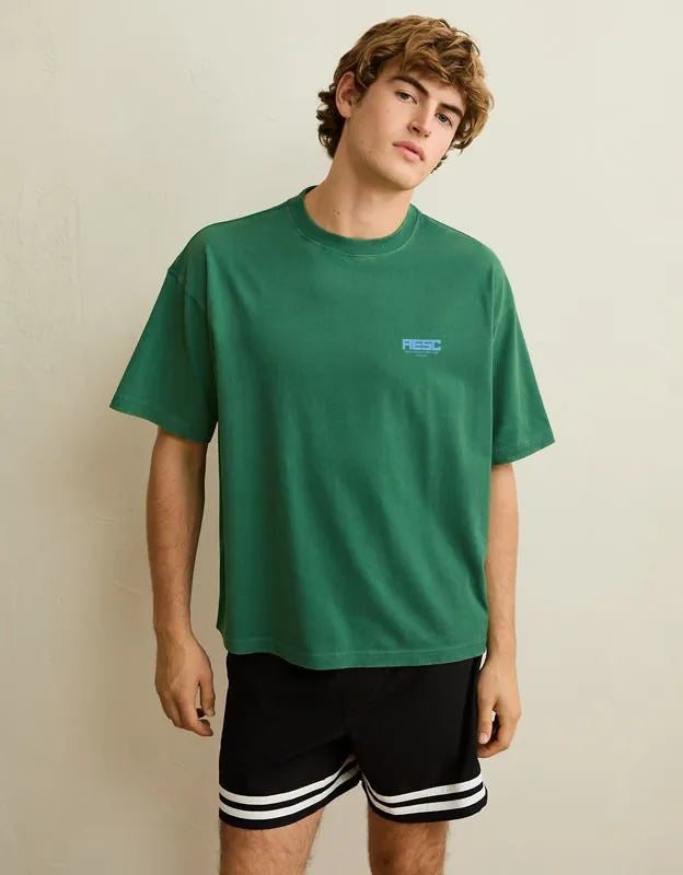 AE Boxy Fit Pop Culture Graphic T-Shirt