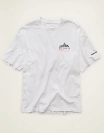 AE Boxy Fit New York City Graphic T-Shirt