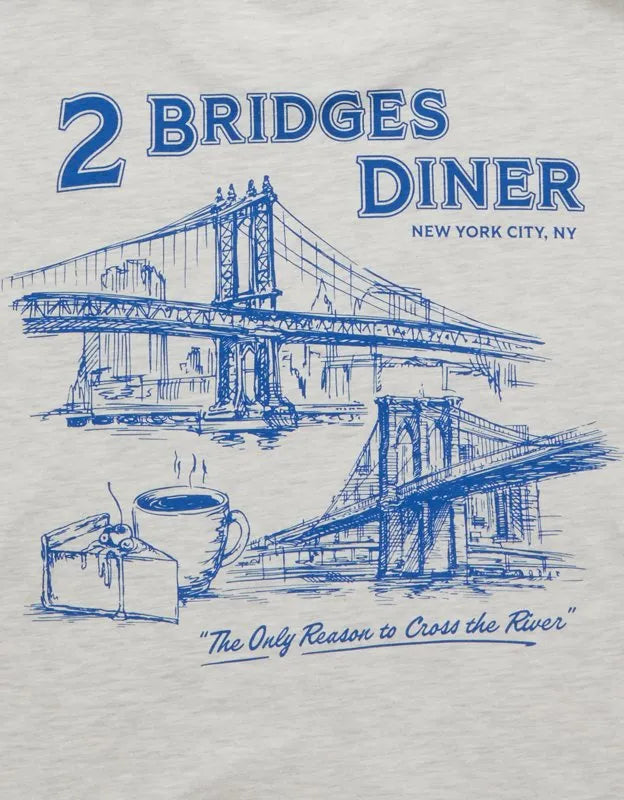 AE Boxy Fit New York City Graphic T-Shirt