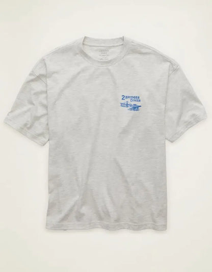 AE Boxy Fit New York City Graphic T-Shirt