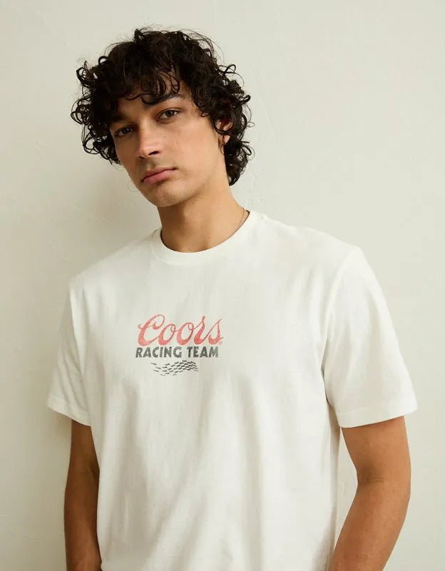 AE Standard Fit Coors Graphic T-Shirt