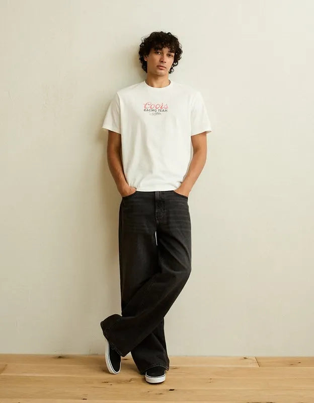 AE Standard Fit Coors Graphic T-Shirt