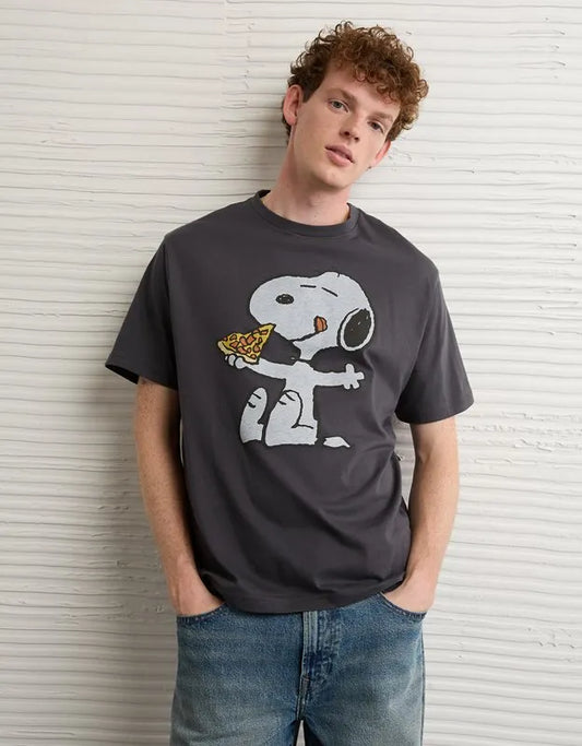 AE Standard Fit Snoopy Graphic T-Shirt