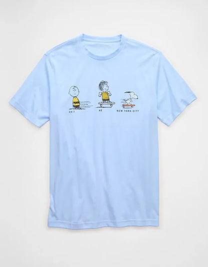 AE Standard Fit Snoopy Graphic T-Shirt