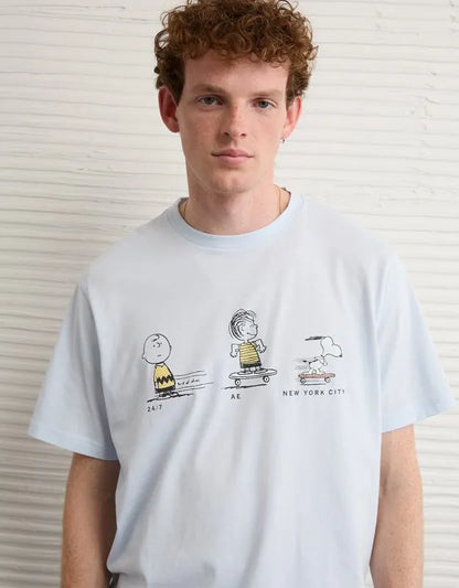 AE Standard Fit Snoopy Graphic T-Shirt
