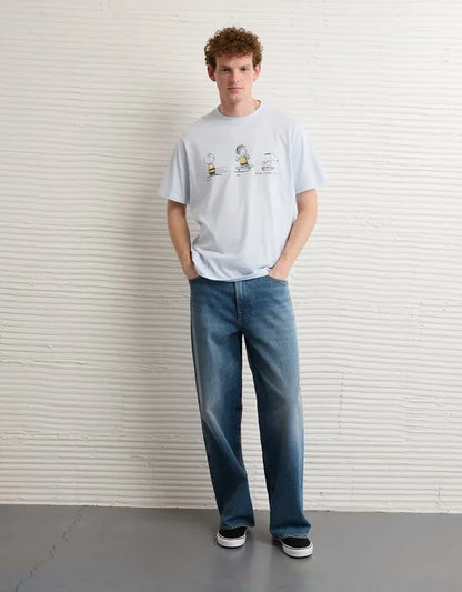 AE Standard Fit Snoopy Graphic T-Shirt