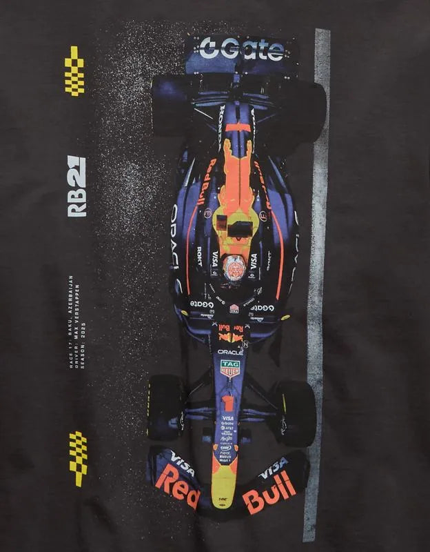 Oracle Red Bull Racing x AE Boxy Fit Graphic T-Shirt