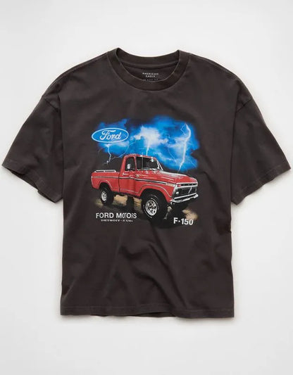 AE Boxy Fit Ford Graphic T-Shirt