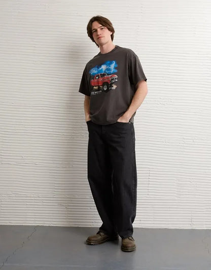 AE Boxy Fit Ford Graphic T-Shirt