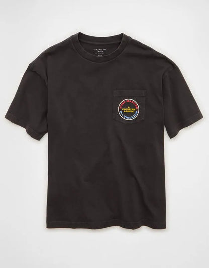 AE Boxy Fit Post Malone Graphic T-Shirt