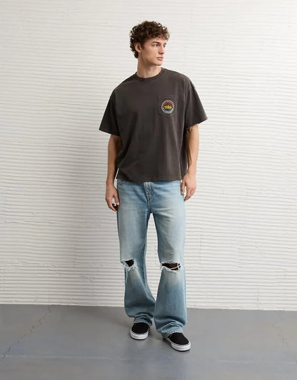 AE Boxy Fit Post Malone Graphic T-Shirt