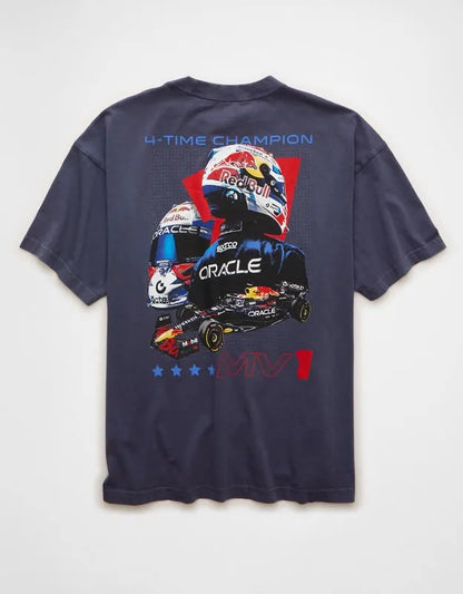 Oracle Red Bull Racing x AE Boxy Fit Graphic T-Shirt