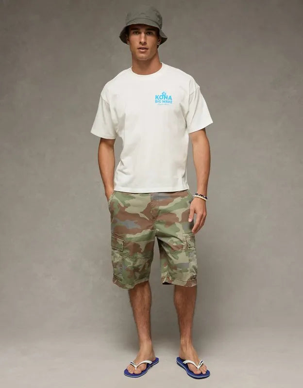AE Boxy Fit Kona Beer Graphic T-Shirt