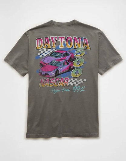 AE Standard Fit Daytona 500 Graphic T-Shirt