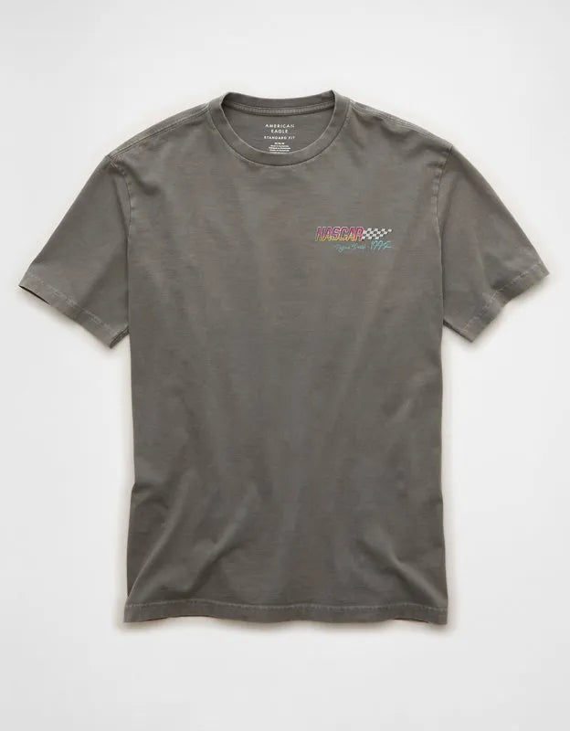 AE Standard Fit Daytona 500 Graphic T-Shirt