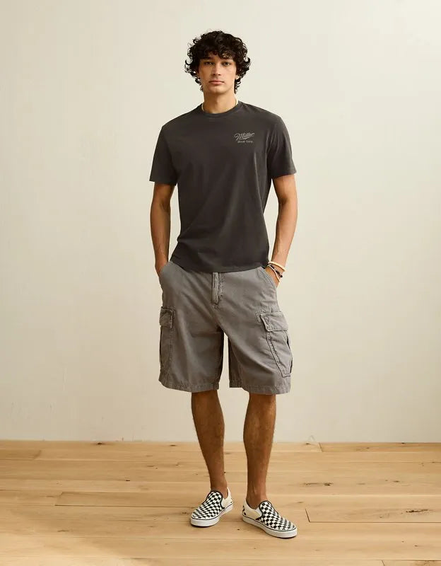 AE Standard Fit Miller High Life Graphic T-Shirt