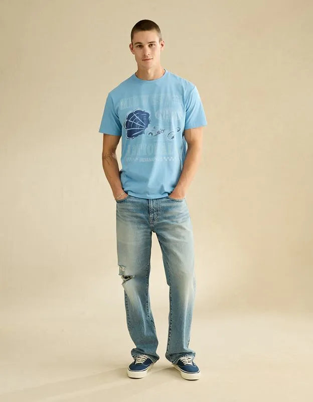 AE Standard Fit National Hot Rod Graphic T-Shirt