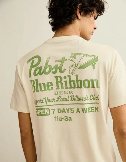 AE Standard Fit Pabst Blue Ribbon Graphic T-Shirt
